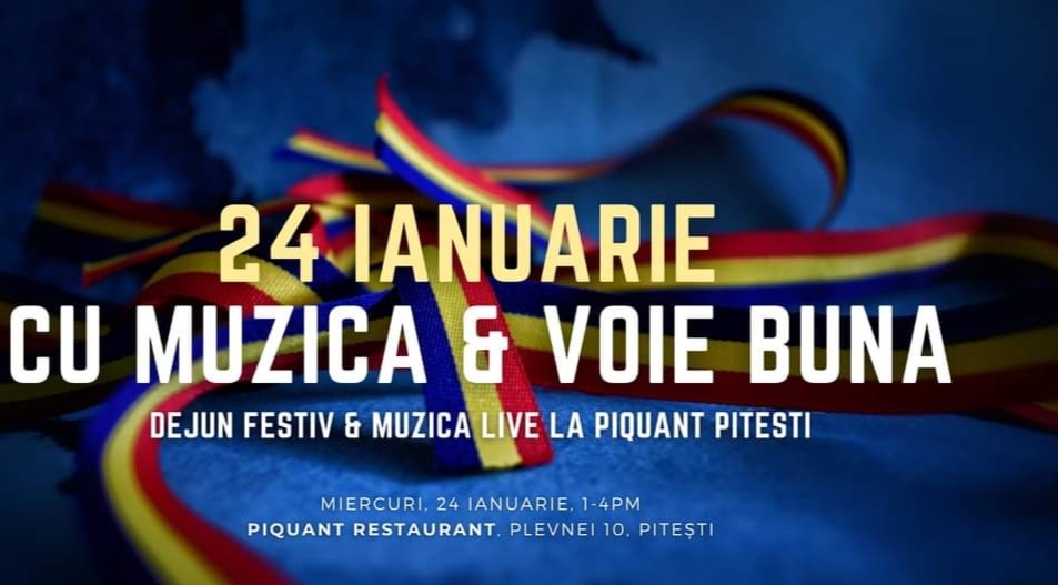 P Vă invităm să sărbătorim impreună Mica Unire cu un meniu special