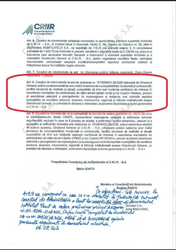 Scandal la vârful CNIR! Un director acuză doi administratori de incompatibilitate și conflict de interese. Liberalul Cosmin Petrescu - printre cei vizați 1 2222