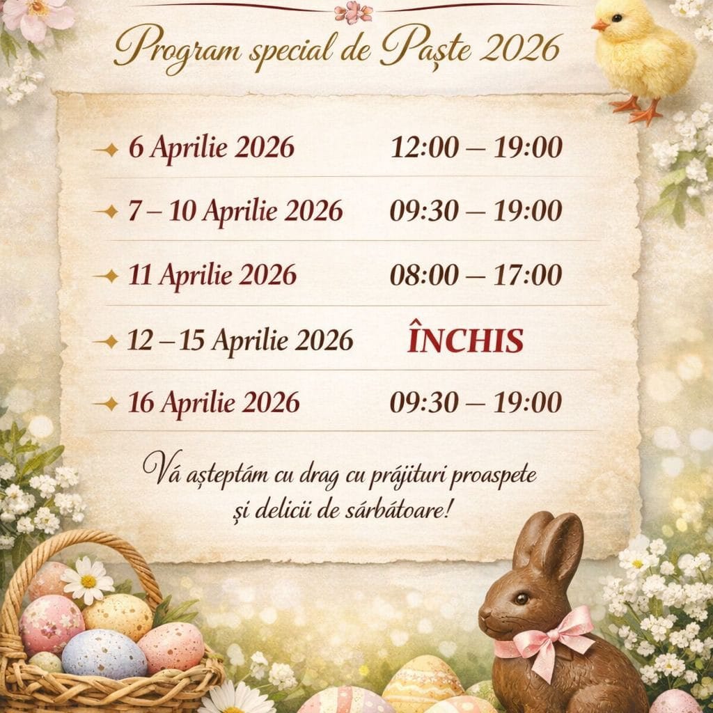 (P) Anunț pentru pofticioși de la Cofetăria Isabelle: Lista de comenzi - încă deschisă! 5 652648031 1573642740911066 5310451592030077756 n