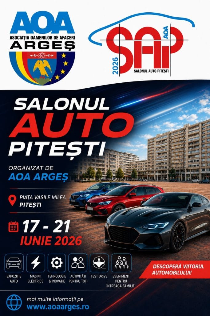 SALONUL AUTO PITEȘTI 2026 organizat de A.O.A. Argeș: Cinci zile de inovație auto, test drive-uri și noi tehnologii în centrul Piteștiului! 1 IMG 20260610 WA0002