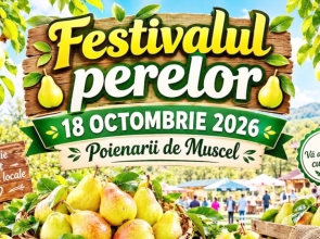 Festivalul perelor revine la Poienarii de Muscel. A patra ediție, programată pe 18 octombrie