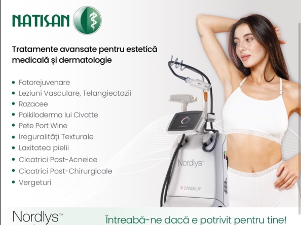 NATISAN – între expertiza dermatologului și tehnologia Nordys împotriva acneei