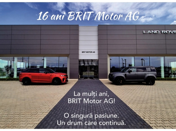 16 ani de BRIT Motor AG: O poveste despre excelență, încredere și spirit britanic