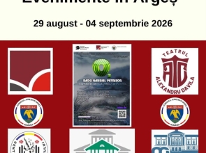 Evenimente culturale în Argeș (29 august – 04 septembrie 2026)