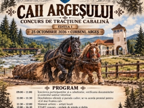 O nouă tradiție pentru comuna Corbeni: CAII ARGEȘULUI – primul concurs de tracțiune cabalină din Argeș