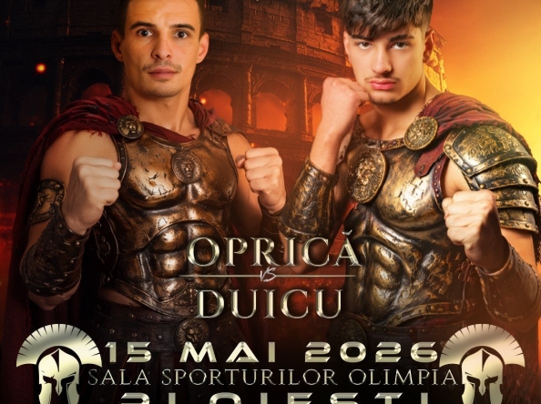 Argeșeanul Vlăduț Oprică, gata de luptă la Colosseum Tournament 49 de la Ploiești