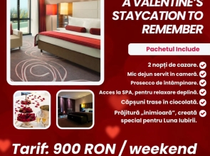 (P) Escapadă romantică de Valentine’s Day la Hotel Ramada Pitești! Celebrează dragostea într-un mod aparte