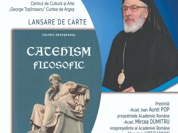 ÎPS Calinic Argeșeanul, lansare de carte la Centrul de Cultură și Arte „George Topîrceanu” din Curtea de Argeș