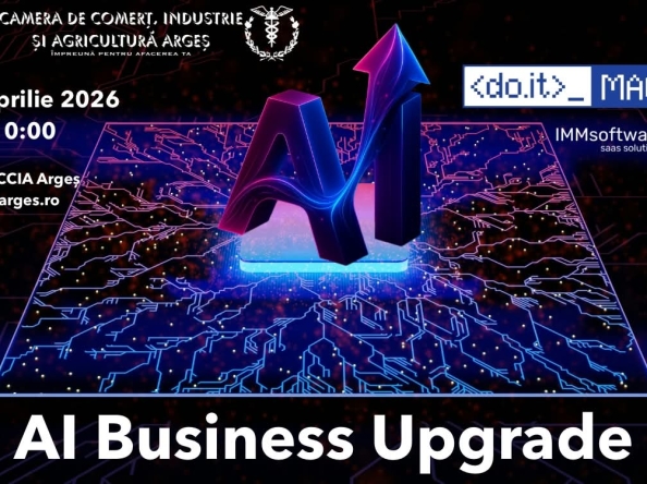Eveniment dedicat celor ce vor sã afle cum poate fi integrată inteligența artificială în afaceri, organizat la sediul CCIA Argeș