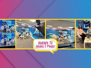 Ateliere TV pentru copii, la Antena 3 Pitești! Viitorii prezentatori și jurnaliști se formează în studioul local de televiziune