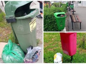 Salubritate 2000 S.A. avertizează cetățenii: Locul sacului cu gunoiul din casă nu este la coșurile stradale!!!