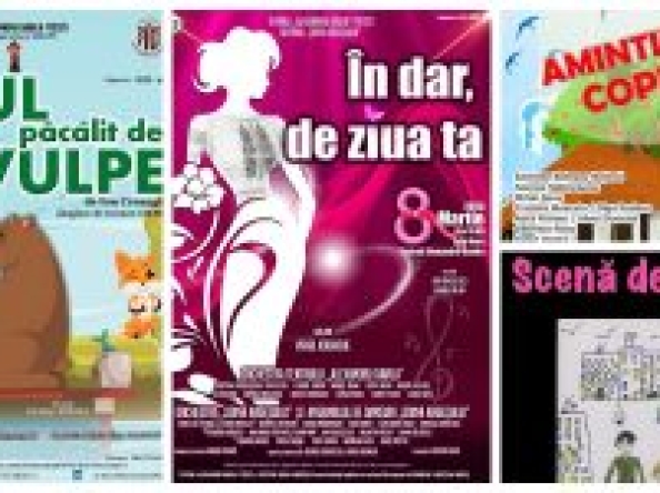 Pitești: Program încărcat pentru public în acest weekend, la Teatrul „Alexandru Davila”. Ce spectacole se pot vedea