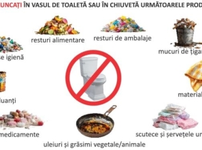 Apă Canal 2000 S.A. avertizează: Canalizarea NU este coș de gunoi!
