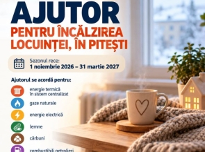Piteștenii pot depune din 19 octombrie cererile pentru ajutorul de încălzire și suplimentul de energie