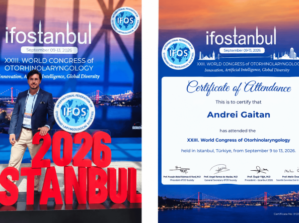 Un specialist român, prezent la Congresul Mondial de Otorinolaringologie de la Istanbul