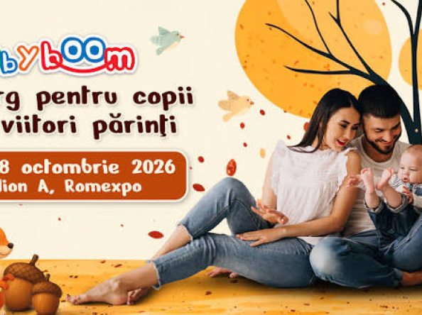 (P) Baby Boom Show revine la Romexpo: Trei zile cu oferte, activități și workshop-uri dedicate exclusiv copiilor și viitori părinți