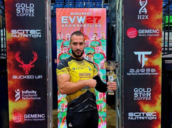 Jandarm argeșean, campion mondial la skandenberg! Alin Nedelescu a cucerit locul I în Ungaria