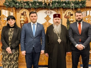 Mitropolitul Basarabiei, vizitat de către vicepreședintele Camerei Deputaților din România