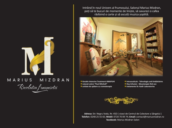 (P) MARIUS MIZDRAN SALON PITEȘTI – Revelația frumuseții!