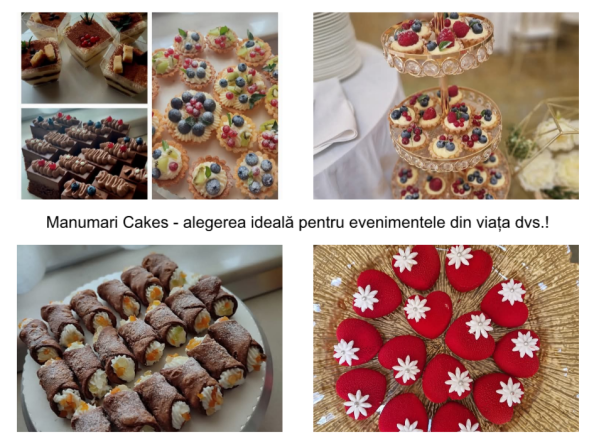 MANUMARI Cakes – Creator de gusturi bune și fine!