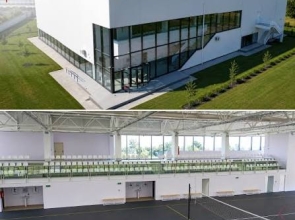 Noua sală de sport din Șerbănești, comuna Rociu, a fost finalizată și recepționată