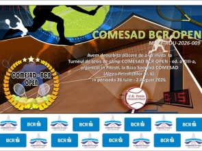 Piteștiul se transformã în capitala sportului alb! A început turneul Comesad BCR Open 2026