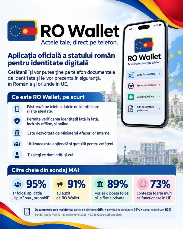 RO Wallet - aplicația oficială a statului român, unde sunt păstrate toate actele, direct pe telefon 1 ro-wallet-portofel-696x870