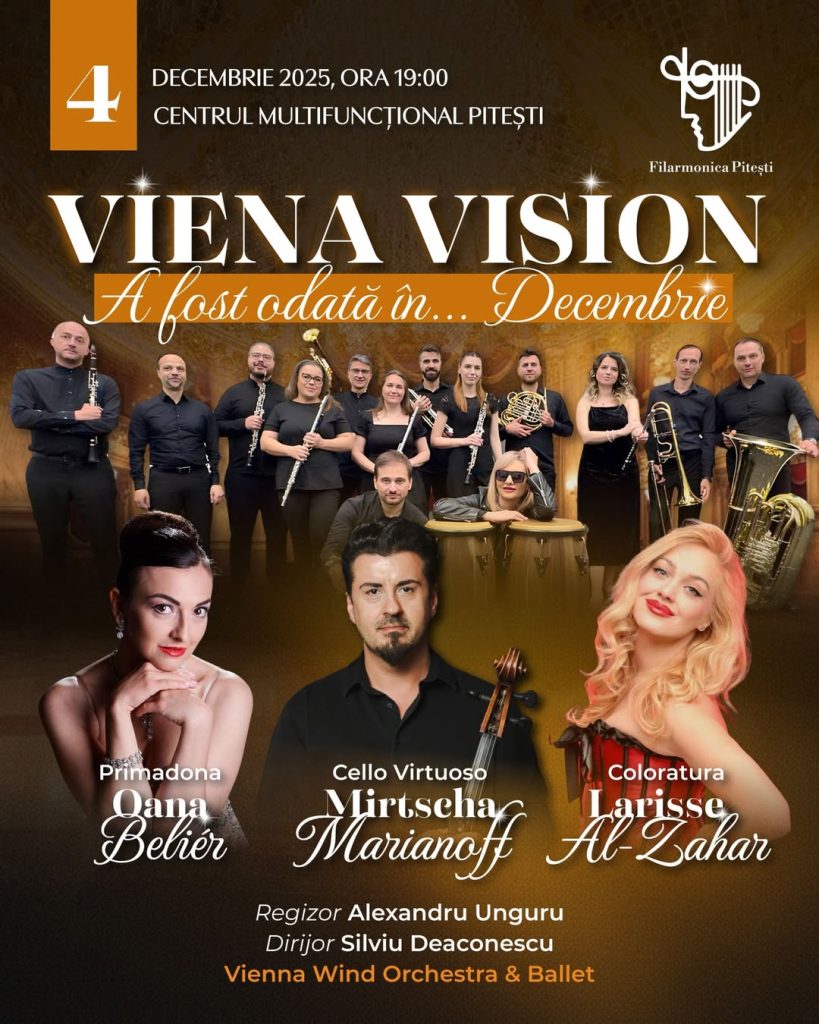 Filarmonica Pitești: „Vienna Vision – A fost o dată în decembrie” 1 viena-vision
